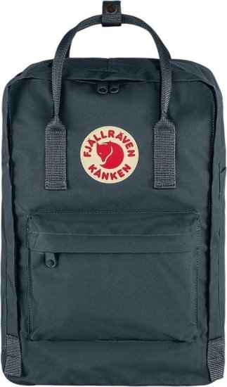 תיק גב למחשב נייד דגם Kanken Laptop מבית Fjallraven עד 15 אינץ' - צבע גרפיט