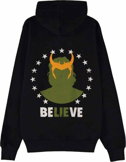 קפוצ'ון לגברים עם רוכסן Marvel Loki - מידה S