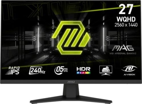 מסך מחשב גיימינג ''MSI MAG 274QF X24 WQHD 240Hz 27
