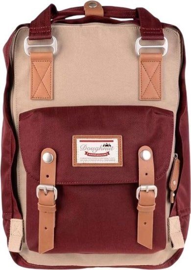 427259_b_1.jpg תיק גב בנפח 16 ליטר דגם Macaroon מבית Doughnut - צבע חום/אגוז / יין