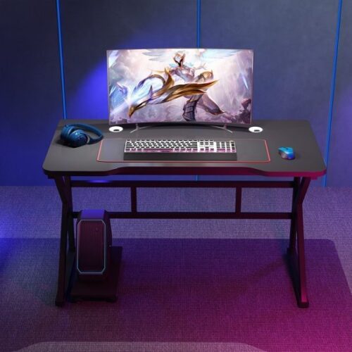 שולחן גיימינג ברוחב 120 ס''מ דגם MSH-12-97 מבית Rosso Italy - צבע שחור