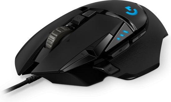 עכבר גיימרים Logitech G502 Hero High Performance Gaming Mouse